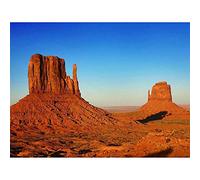 Wee Blue Coo Monument Valley Utah Arizona USA Art Print Poster Wall Decor 12X16 Inch