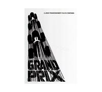 Wee Blue Coo Movie Film Ad Grand Prix James Garner USA Wall Art Print