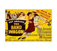 Wee Blue Coo Movie Film Band Wagon Astaire Charisse Dance Wall Art Print