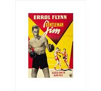 Wee Blue Coo Movie Film Gentleman Jim Errol Flynn Boxer Wall Art Print