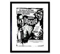 Wee Blue Coo Movie Film Horror Dracula Cushing Vampire Framed Art Print Picture F12X542