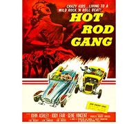Wee Blue Coo Movie Film Hot Rod Gang Pulp Fiction Crazy Kids Car Race Gene Fine Art Print Poster 30X40Cm Cc439