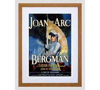Wee Blue Coo Movie Film Joan Arc Ingrid Bergman Maid Orleans Framed Wall Art Print