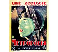 Wee Blue Coo Movie Film Metropolis Fritz Land Dystopian Future Vision France Art Print Poster Wall Decor 12X16 Inch