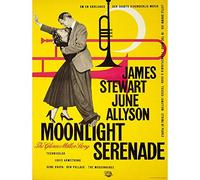 Wee Blue Coo Movie Film Moonlight Serenade Stewart Glenn Miller Art Print Poster Wall Decor 12X16 Inch