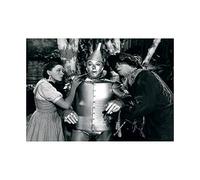 Wee Blue Coo Movie Film Still Wizard OZ Garland BW Wall Art Print