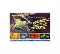 Wee Blue Coo MOVIE FILM VOYAGE END UNIVERSE SCI FI ADVENTURE SPACE FRAMED ART PRINT B12X5604