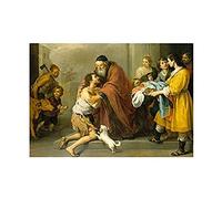 Wee Blue Coo Murillo Spanish Return Prodigal Son Wall Art Print