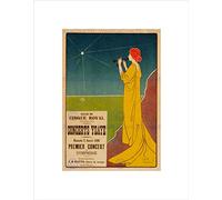 Wee Blue Coo Music Concert Ad Royal Circle Symphony Brussels Belgium Wall Art Print