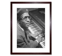 Wee Blue Coo MUSIC VINTAGE PHOTO PORTRAIT JAZZ LEGEND THELONIOUS MONK FRAMED PRINT F97X4354