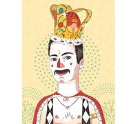 Wee Blue Coo Musical Icon Freddie Queen Unframed Art Print Poster Wall Decor 12x16 inch