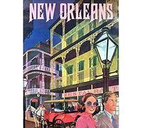Wee Blue Coo New Orleans USA Travel Unframed Wall Art Print Poster Home Decor Premium