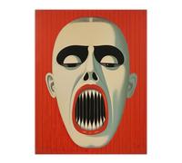 Wee Blue Coo Nightmare Gothic Horror Red Monochrome Unframed Wall Art Print Poster Home Decor Premium