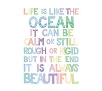 Wee Blue Coo Ocean Always Beautiful Canvas Wall Art Print