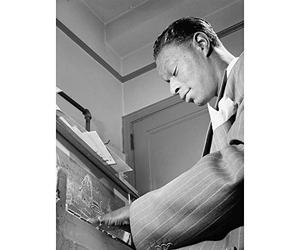 Wee Blue Coo OLD PHOTO PORTRAIT LEGENDARY PIANIST SINGER NAT KING COLE POSTER PRINT