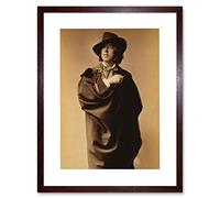Wee Blue Coo Oscar Wilde Playwright Poet Irish Legend Picture Framed Wall Art Print