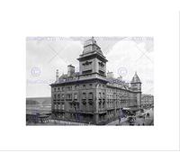 Wee Blue Coo Paddington Great Western Hotel London And Suburbs England Old Art Wall Art Print