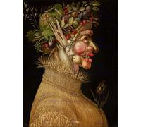 Wee Blue Coo PAINNTING FRUIT VEGETABLE WHEAT GIUSEPPE ARCIMBOLDO SUMMER ART PRINT HP2261