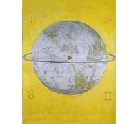 Wee Blue Coo Painting Abstract Hilma Af Klint 1915 The Dove Number 12 Art Print Poster Wall Decor 12X16 Inch