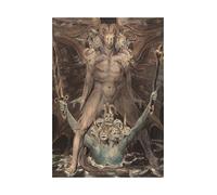 Wee Blue Coo Painting Allegory Biblical Blake Great Red Dragon Wall Art Print