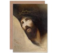 Wee Blue Coo PAINTING ALLEGORY CHRISTIAN DIEFENBACH FATHER FORGIVE THEM GREETINGS CARD