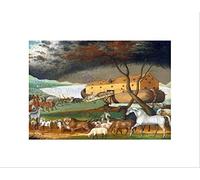 Wee Blue Coo Painting Allegory Hicks Noah's Ark Art Picture Wall Art Print