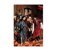 Wee Blue Coo Painting Allegory Master Lcz Christ Before Pilate Wall Art Print