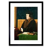Wee Blue Coo Painting Antique Holbein Junior Thomas Cromwell Framed Wall Art Print