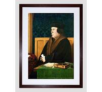 Wee Blue Coo Painting Antique Holbein Junior Thomas Cromwell Framed Wall Art Print