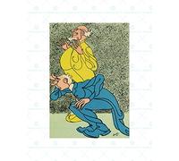 Wee Blue Coo Painting Artistes Et Bourgeois Vingt Quatre S 1894 Two Men Wall Art Print