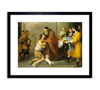 Wee Blue Coo PAINTING BARTOLOMEO ESTEBAN MURILLO RETURN PRODIGAL SON FRAMED PRINT F97X2756