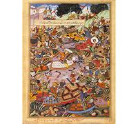 Wee Blue Coo Painting Battle Scene Victory Ali Quli Khan India Art Canvas Print
