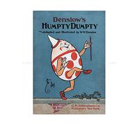 Wee Blue Coo Painting Book Cover William Wallace Denslow Humpty Dumpty Wall Art Print