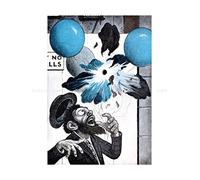 Wee Blue Coo Painting Book Newell Hole Burst Balloon Wall Art Print