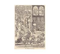 Wee Blue Coo Painting Book St Bartholemew Massacre Paris Wall Art Print