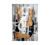 Wee Blue Coo Painting Braque Still Life Fruit Dish Clubs 12x16 Wall Art Print