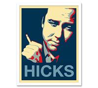 Wee Blue Coo Painting Comedy Hero William Melvin Bill Hicks Art Print Framed Poster Wall Decor 12X16 Inch