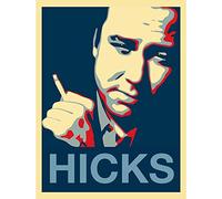 Wee Blue Coo Painting Comedy Hero William Melvin Bill Hicks Art Print Poster Wall Decor 12X16 Inch