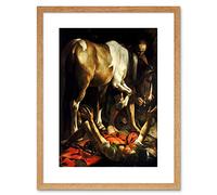 Wee Blue Coo PAINTING CONVERSION ON THE WAY TO DAMASCUS CARAVAGGIO FRAMED ART F97X11870