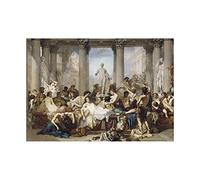 Wee Blue Coo Painting Couture Romans During The Decadence Wall Art Print