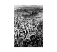 Wee Blue Coo Painting Dore Battle Dorylaeum Old Master Wall Art Print