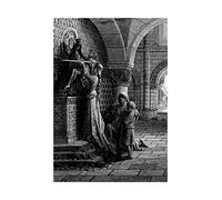 Wee Blue Coo Painting Dore Defense Christ Old Master Wall Art Print