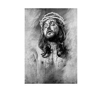 Wee Blue Coo Painting Drawing Study Christ Crucified Crown Thorns Wall Art Print
