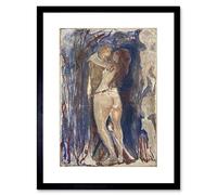 Wee Blue Coo Painting Edvard Munch Death And Life Framed Wall Art Print