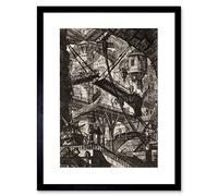 Wee Blue Coo Painting Giovanni Battista Piranesi Framed Wall Art Print