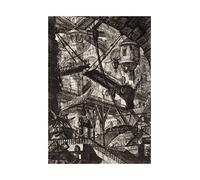 Wee Blue Coo Painting Giovanni Battista Piranesi Wall Art Print