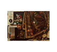 Wee Blue Coo Painting Gysbrechts Artist Studio Trompe L'oeil Wall Art Print