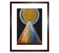 Wee Blue Coo Painting Hilma Af Klint 1907 Altarpiece No 1 Group Framed Wall Art Print