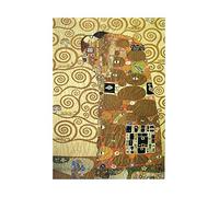 Wee Blue Coo Painting Klimt Cartoon Frieze Villa Stoclet Brussels Wall Art Print