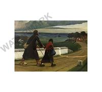 Wee Blue Coo Painting Laermans The Blind One Wall Art Print